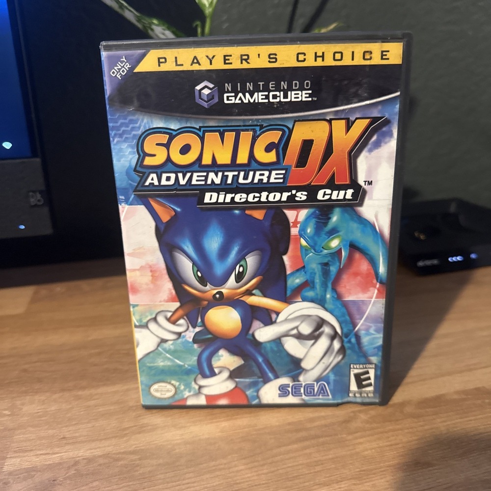 Sonic Adventure DX Director's Cut Nintendo GameCube No Manual